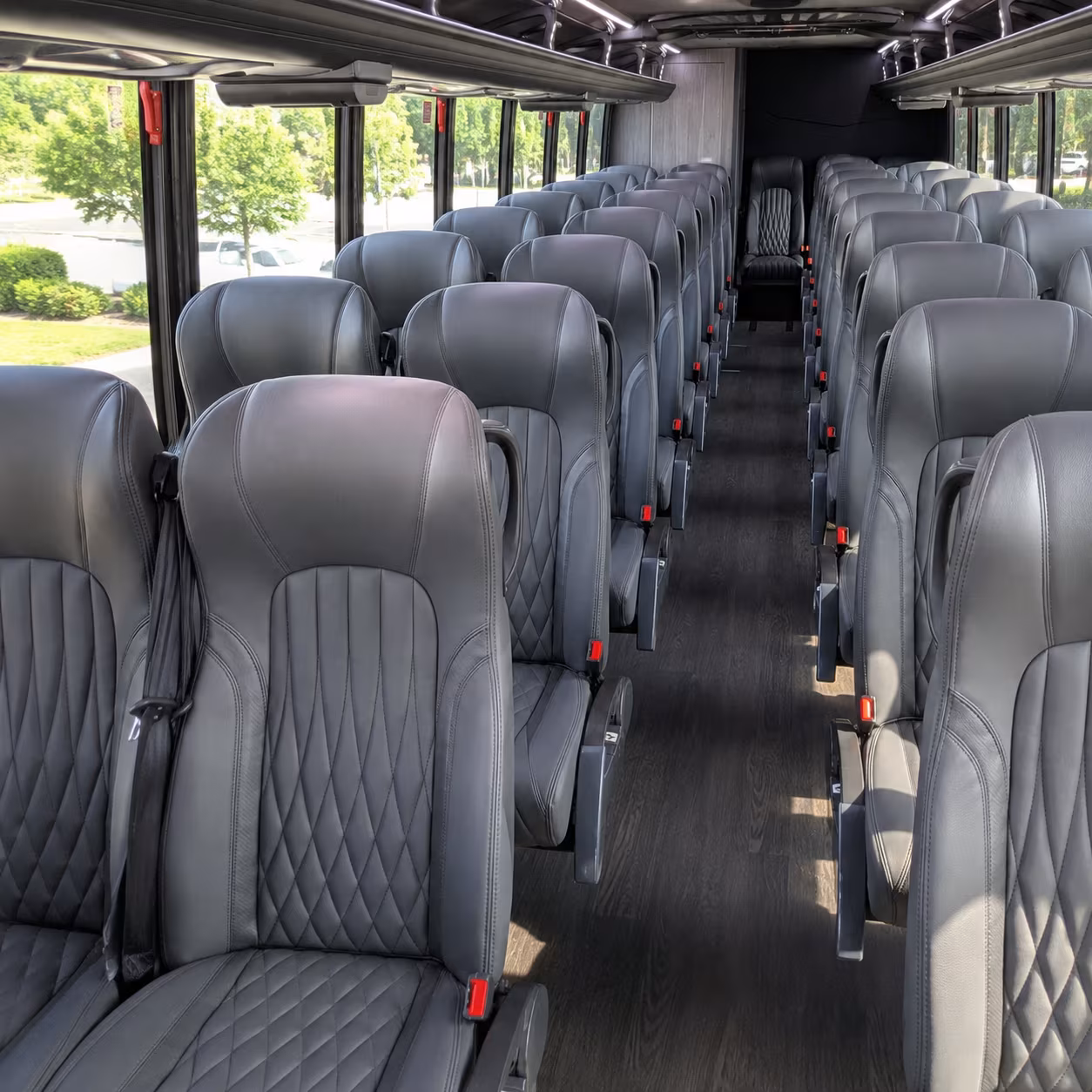birmingham 25 passenger minibus inside