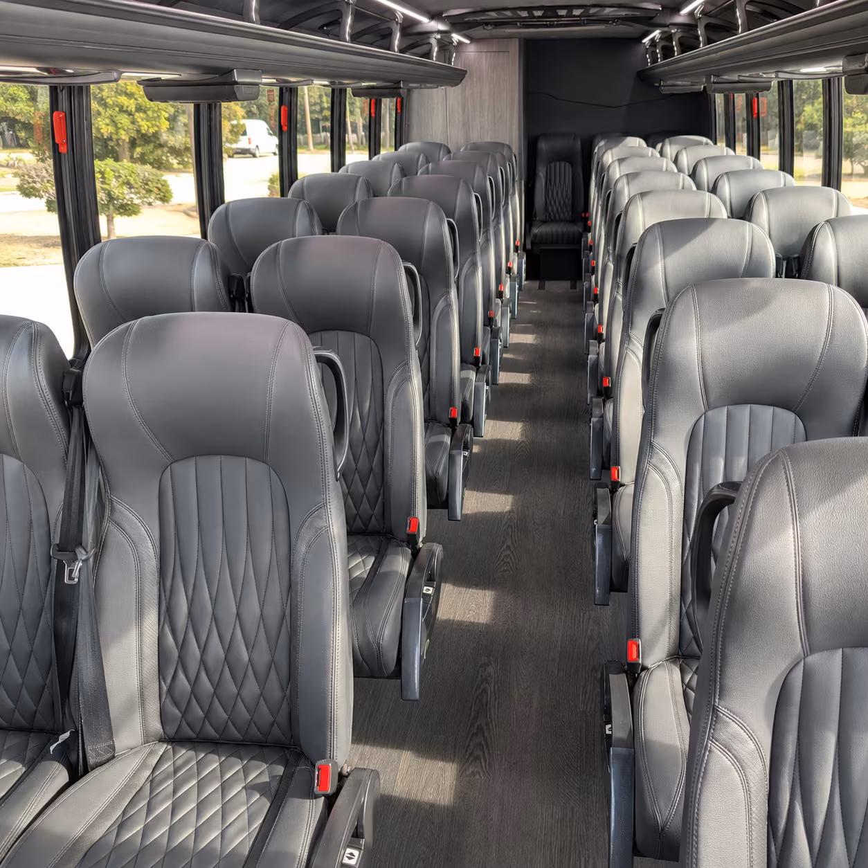 birmingham 35 passenger minibus inside