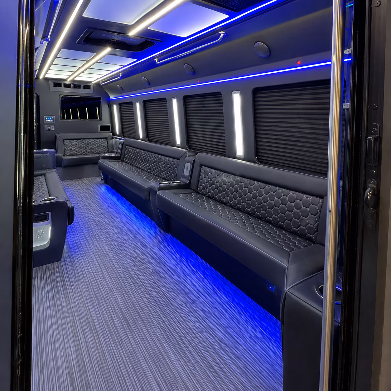 birmingham party bus interior