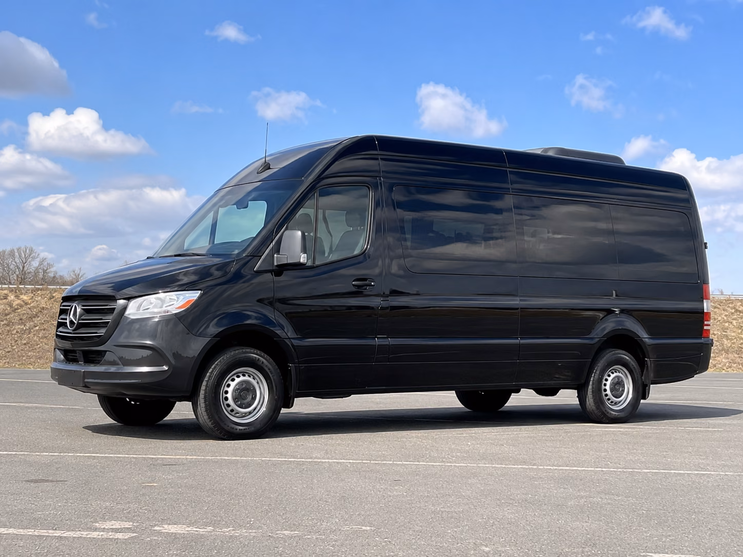 birmingham sprinter van with driver