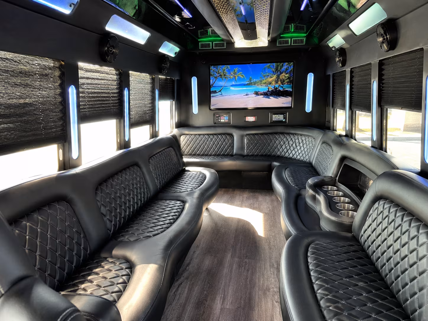 birmingham wedding party bus rental