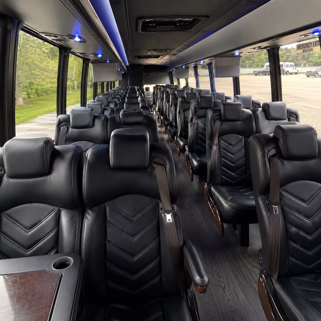 can i book a one way a round trip or a multi day package for a bus rental in birmingham