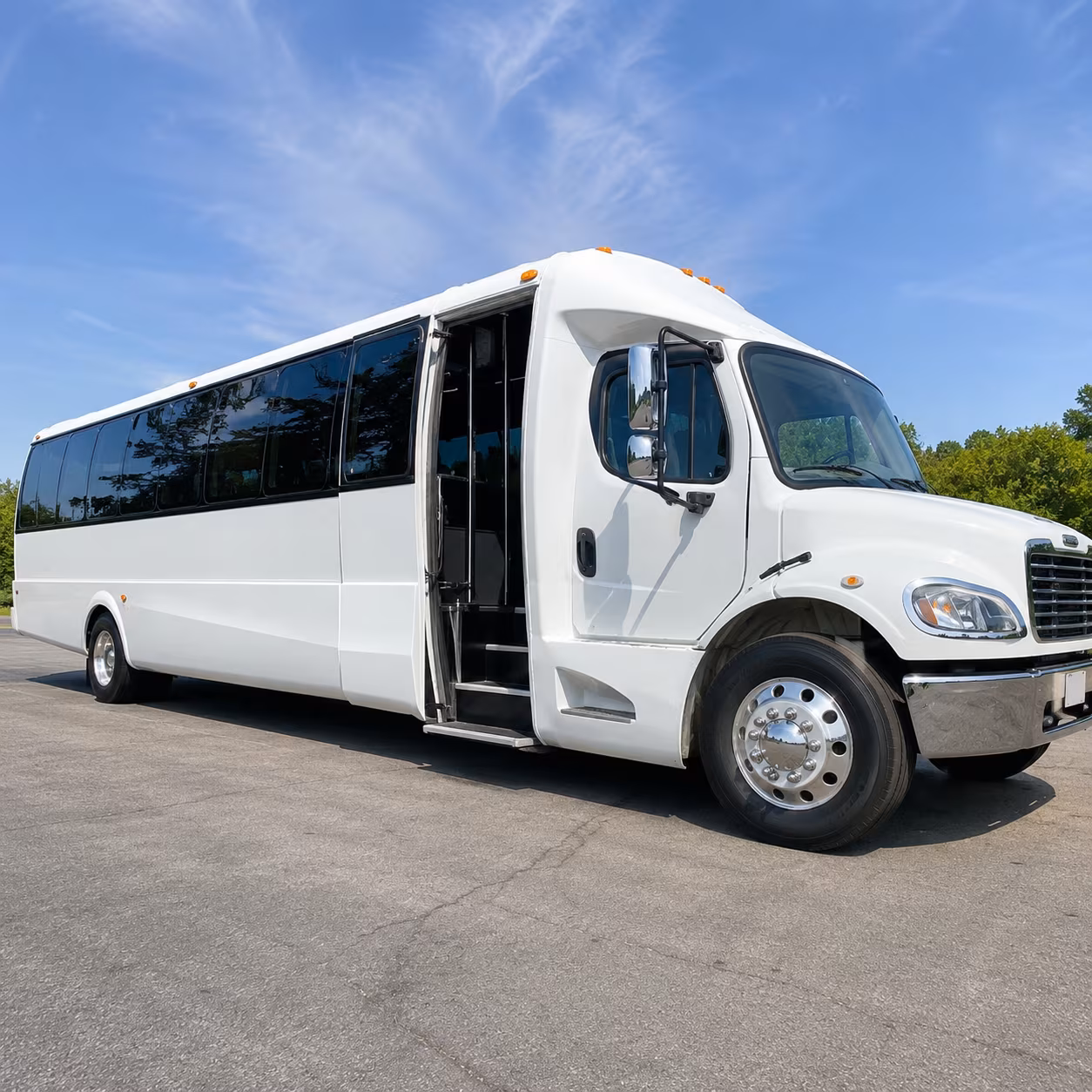 corporate and convention shuttle buses in birmingham