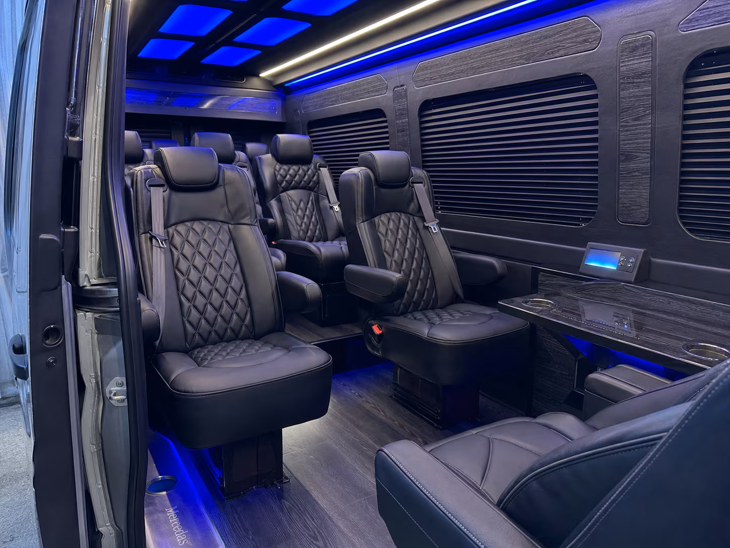 sprinter van transportation for groups and events across birmingham